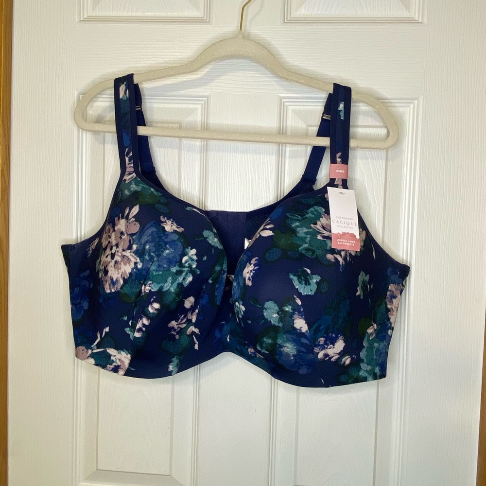 Cacique Lightly Lined Balconette Bra 52DD